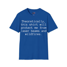 Load image into Gallery viewer, Laser Beam Protection Shirt - Blue Umbrella - Conspiracy Theory Shirt