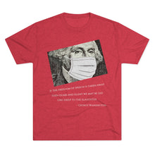 Load image into Gallery viewer, Washington's Warning - Tri-Blend T-shirt
