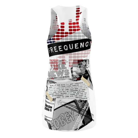 Combo- Conspiracy 2021 - Higher Freequency - Women's Racerback Dress