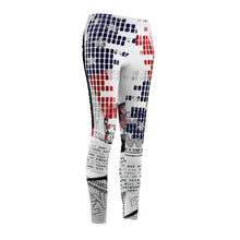 Load image into Gallery viewer, Combo Conspiracy / Higher Freequency - Women's Cut & Sew Casual Leggings