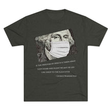 Load image into Gallery viewer, Washington's Warning - Tri-Blend T-shirt