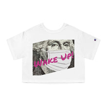 Load image into Gallery viewer, Wake Up - Champion Women's Heritage Cropped T-Shirt