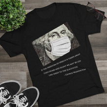 Load image into Gallery viewer, Washington's Warning - Tri-Blend T-shirt