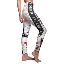 Load image into Gallery viewer, Higher Freequency - Women's Cut & Sew Casual Leggings