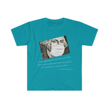 Load image into Gallery viewer, Washington's Warning T-shirt Softstyle T-Shirt
