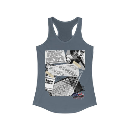 Women's Conspiracy Tank Top - Racerback - A Time for Choosing