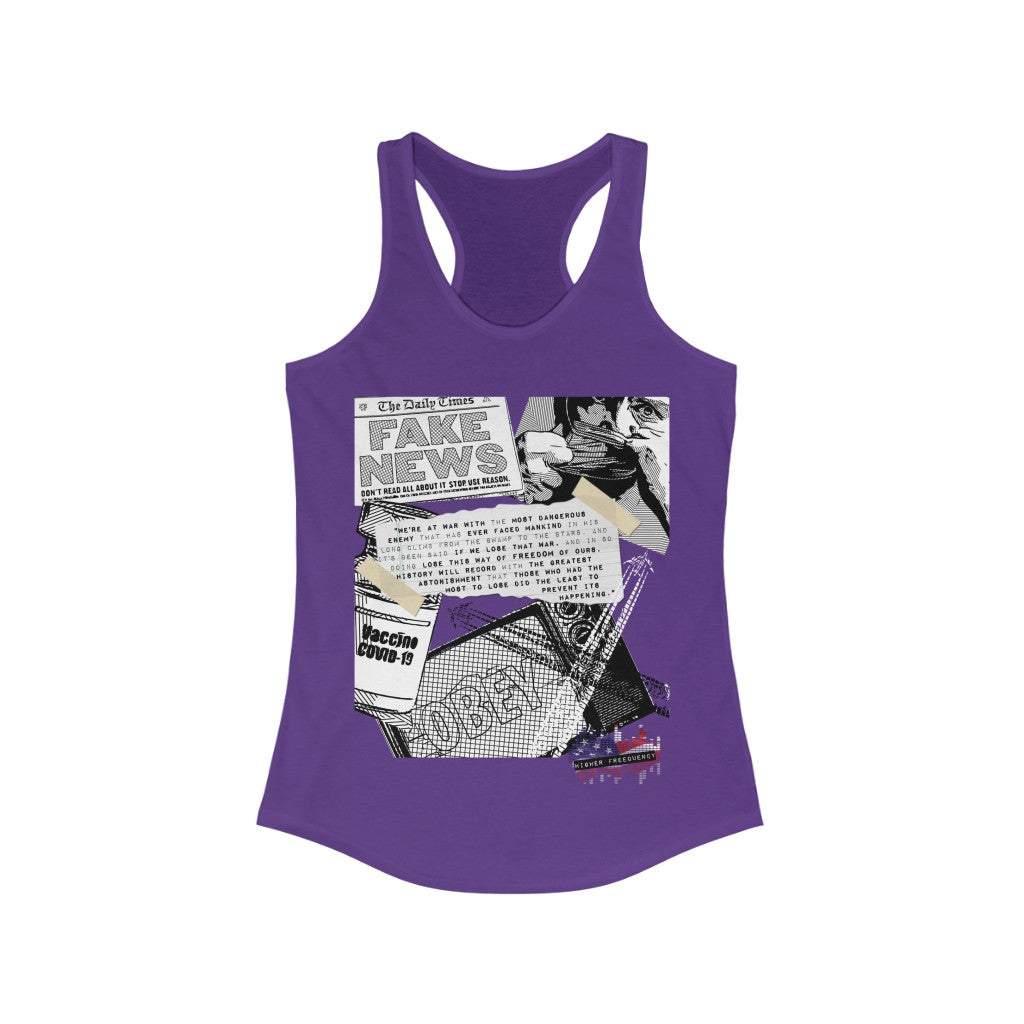 Women's Conspiracy Tank Top - Racerback - A Time for Choosing