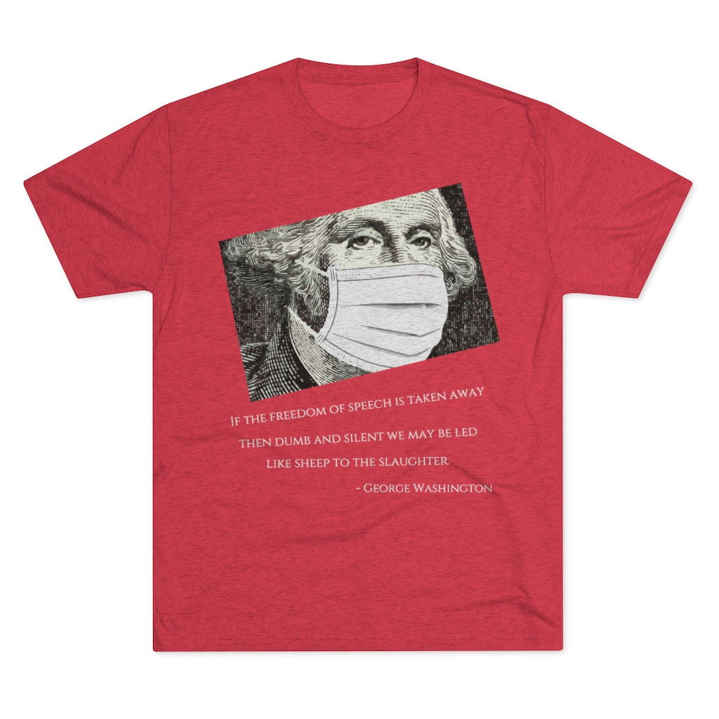 Washington's Warning - Tri-Blend T-shirt