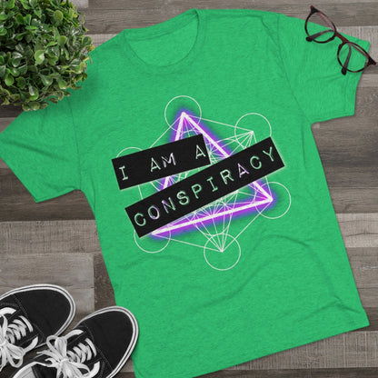 I Am a Conspiracy - T-shirt - Super Soft - Tri-Blend Shirt