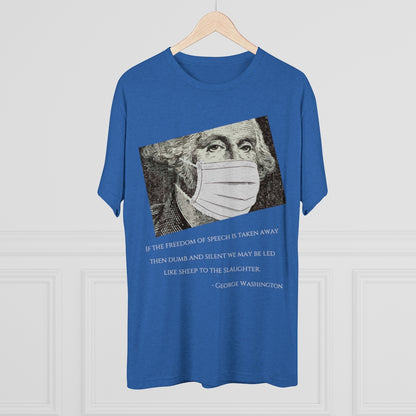 Washington's Warning - Tri-Blend T-shirt