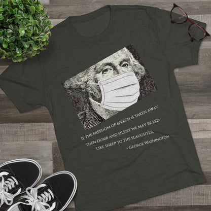 Washington's Warning - Tri-Blend T-shirt