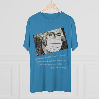 Washington's Warning - Tri-Blend T-shirt