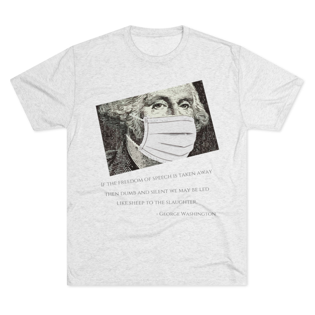 Washington's Warning - Tri-Blend T-shirt