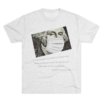 Washington's Warning - Tri-Blend T-shirt