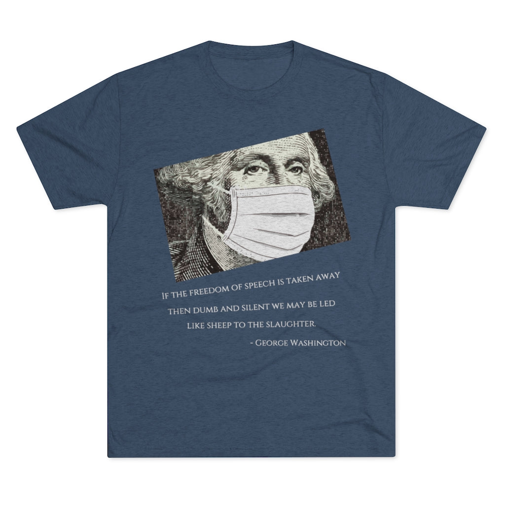 Washington's Warning - Tri-Blend T-shirt