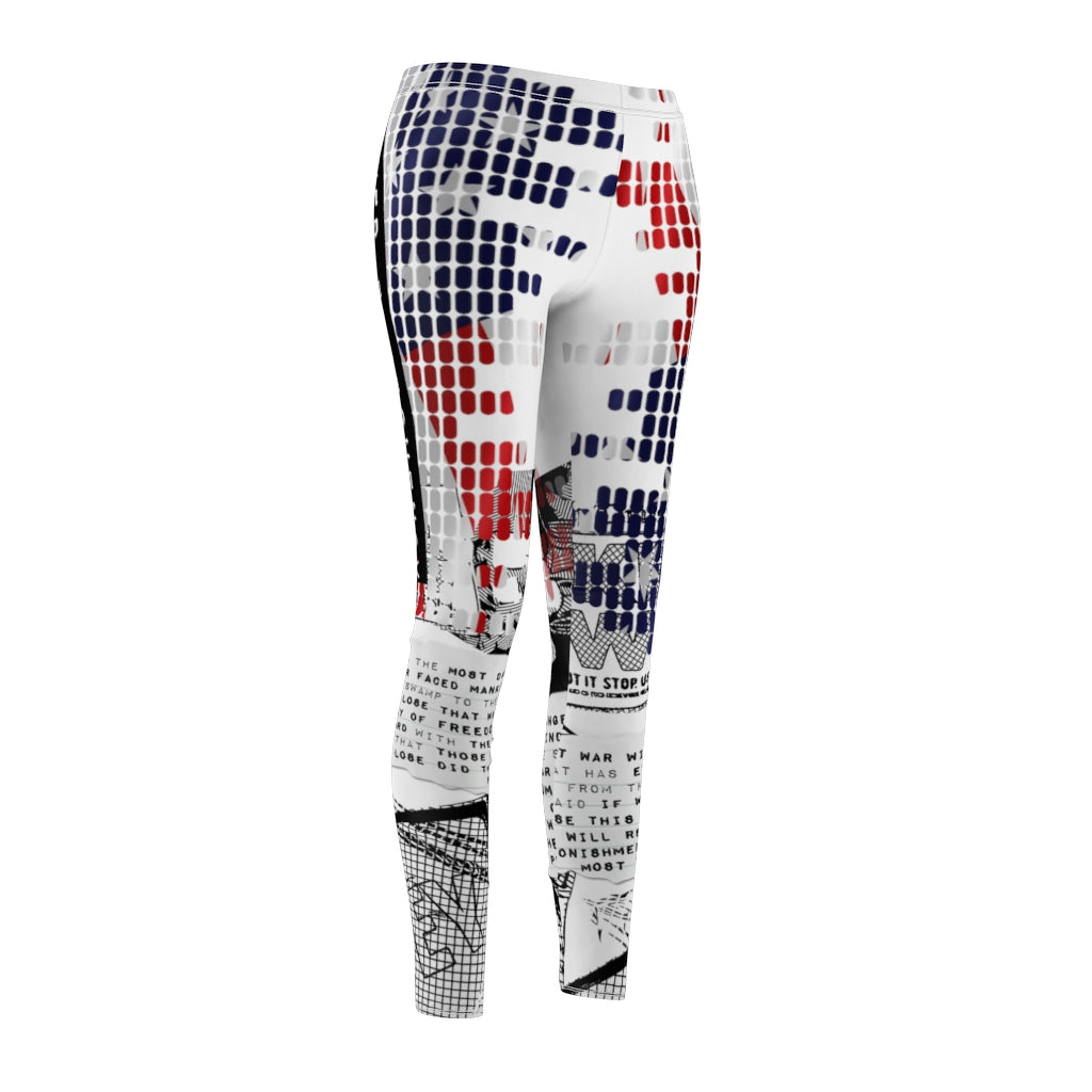 Combo Conspiracy / Higher Freequency - Women's Cut & Sew Casual Leggings