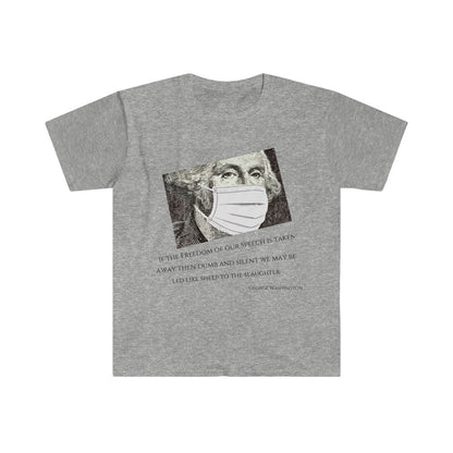 Washington's Warning T-shirt Softstyle T-Shirt