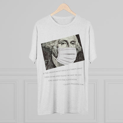 Washington's Warning - Tri-Blend T-shirt