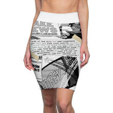 Load image into Gallery viewer, Conspiracy 2021 - Women&#39;s Pencil Skirt
