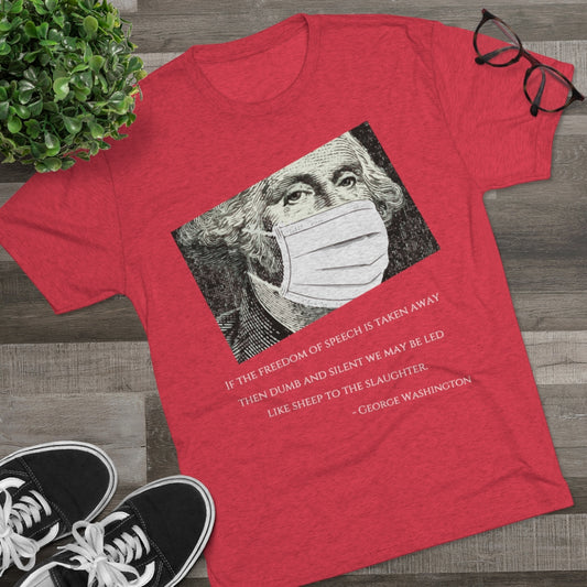 Washington's Warning - Tri-Blend T-shirt