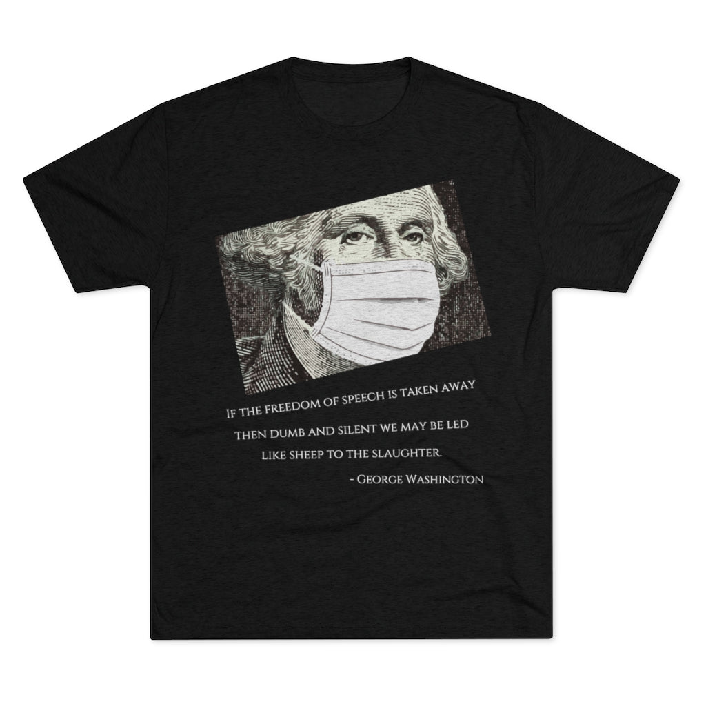 Washington's Warning - Tri-Blend T-shirt