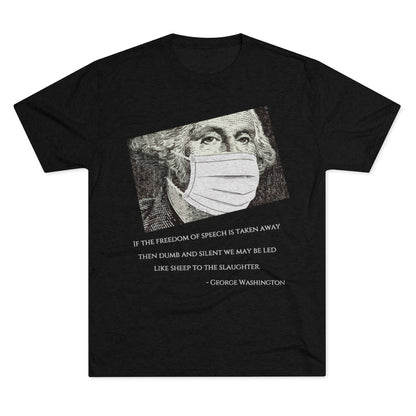 Washington's Warning - Tri-Blend T-shirt