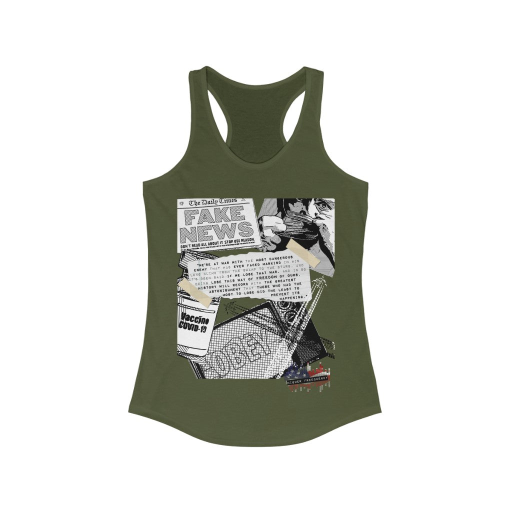 Women's Conspiracy Tank Top - Racerback - A Time for Choosing