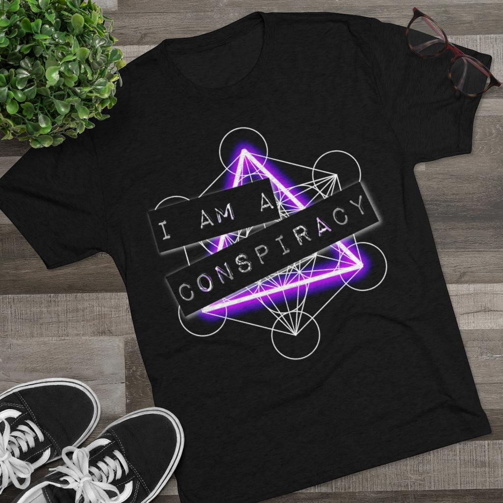 I Am a Conspiracy - T-shirt - Super Soft - Tri-Blend Shirt