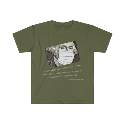 Washington's Warning T-shirt Softstyle T-Shirt