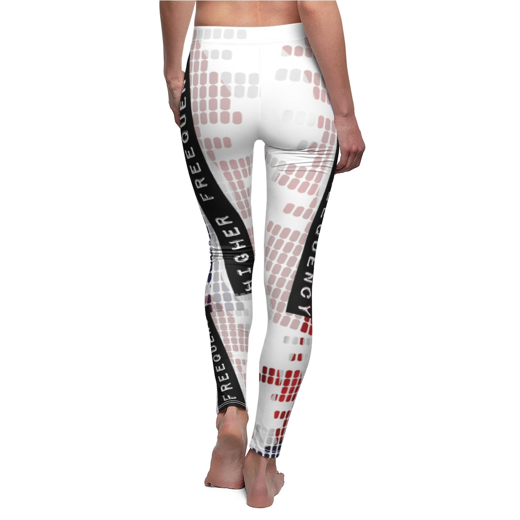 Higher Freequency - Women's Cut & Sew Casual Leggings