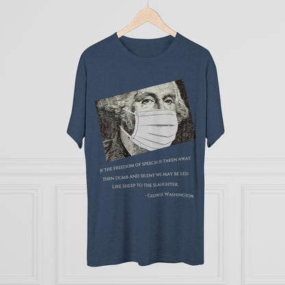 Washington's Warning - Tri-Blend T-shirt
