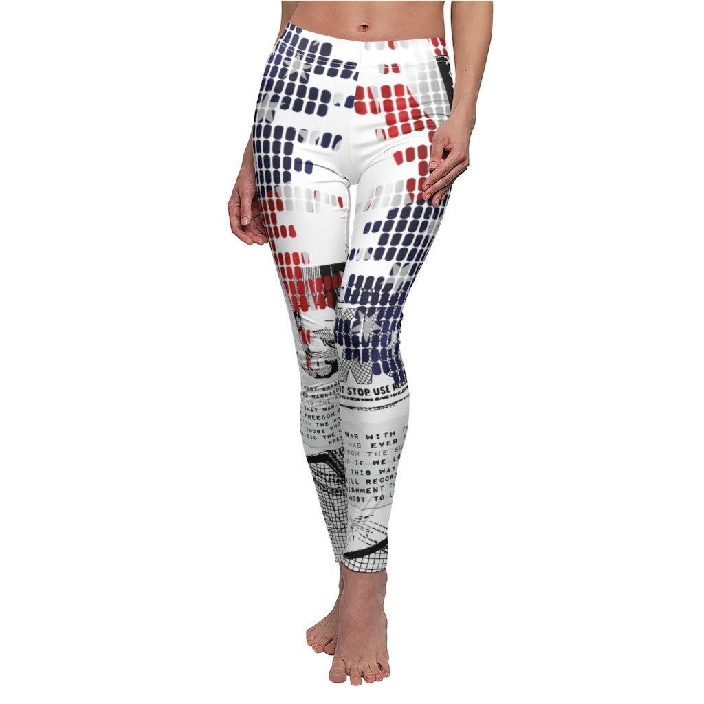 Combo Conspiracy / Higher Freequency - Women's Cut & Sew Casual Leggings