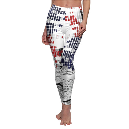 Combo Conspiracy / Higher Freequency - Women's Cut & Sew Casual Leggings