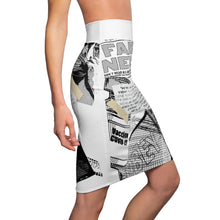 Load image into Gallery viewer, Conspiracy 2021 - Women&#39;s Pencil Skirt
