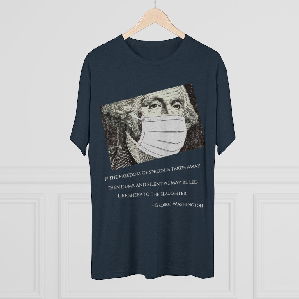 Washington's Warning - Tri-Blend T-shirt