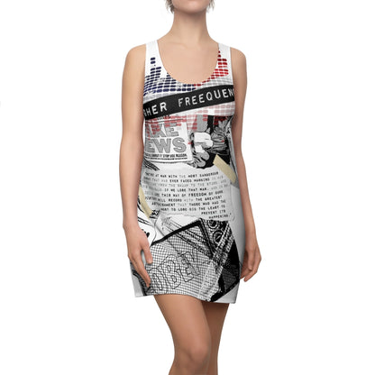 Combo- Conspiracy 2021 - Higher Freequency - Women's Racerback Dress