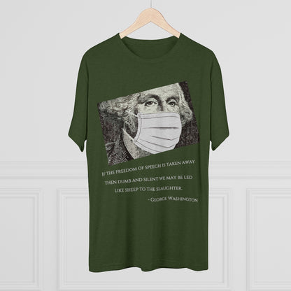 Washington's Warning - Tri-Blend T-shirt