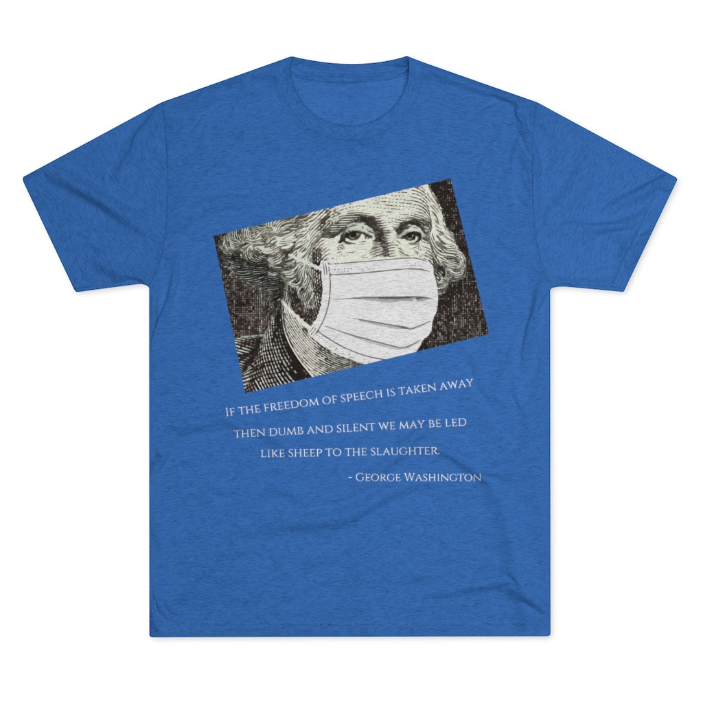 Washington's Warning - Tri-Blend T-shirt