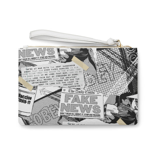 Clutch Bag - Clutch Purse - Conspiracy Pattern - A Time for Choosing