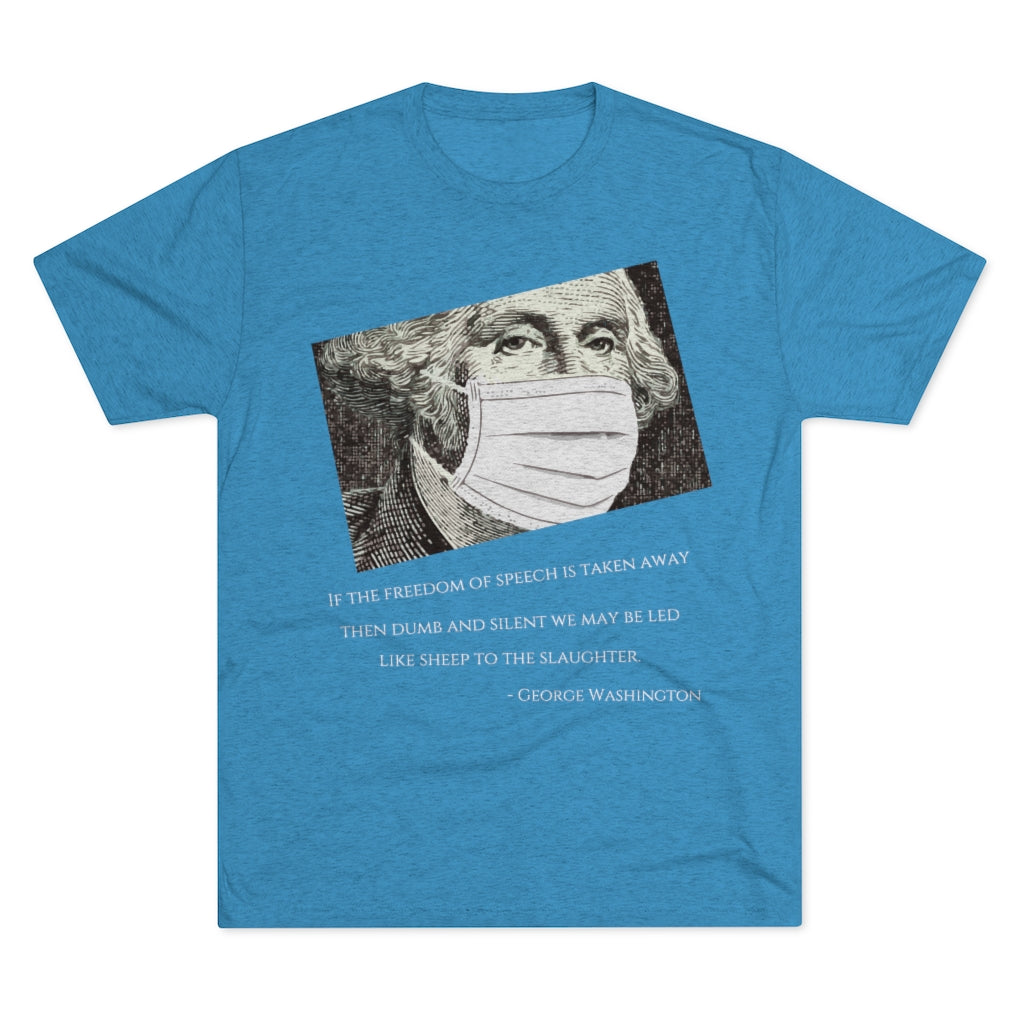 Washington's Warning - Tri-Blend T-shirt