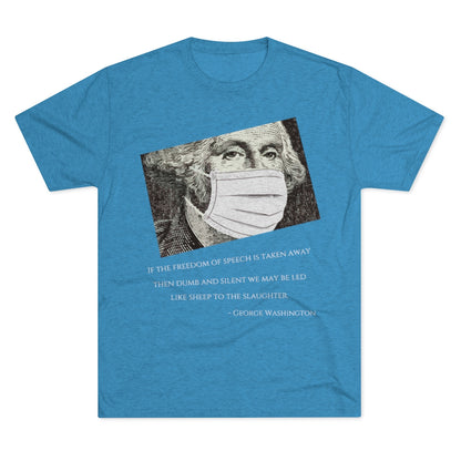 Washington's Warning - Tri-Blend T-shirt