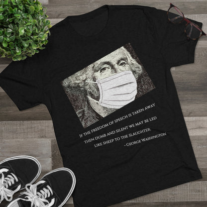 Washington's Warning - Tri-Blend T-shirt