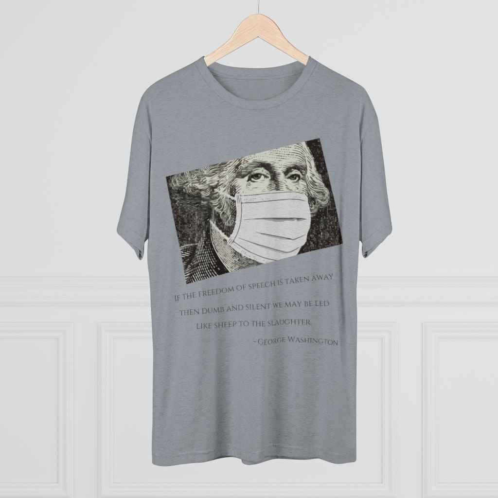 Washington's Warning - Tri-Blend T-shirt