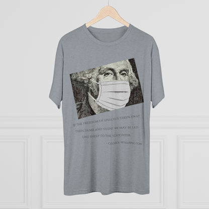 Washington's Warning - Tri-Blend T-shirt