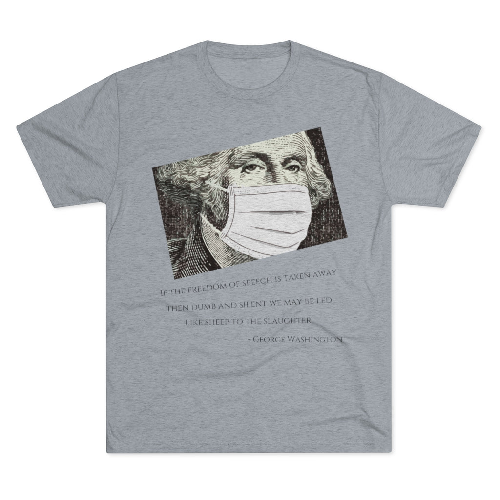 Washington's Warning - Tri-Blend T-shirt