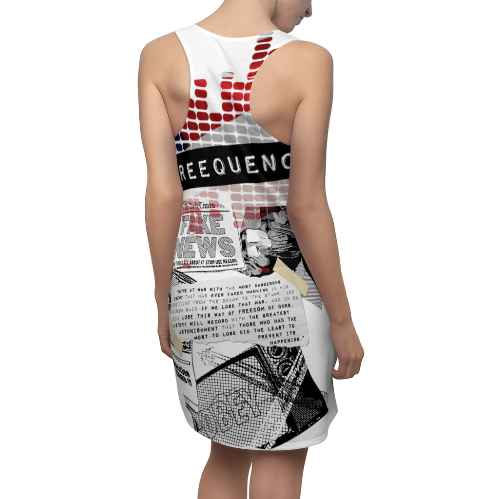 Combo- Conspiracy 2021 - Higher Freequency - Women's Racerback Dress