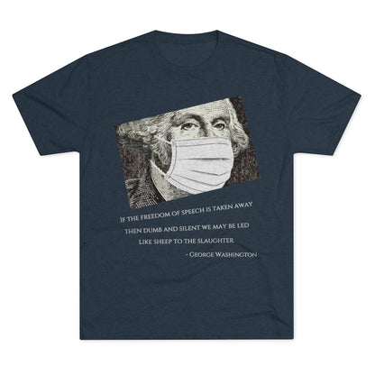 Washington's Warning - Tri-Blend T-shirt