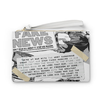 Clutch Bag - Clutch Purse - Conspiracy Pattern - A Time for Choosing