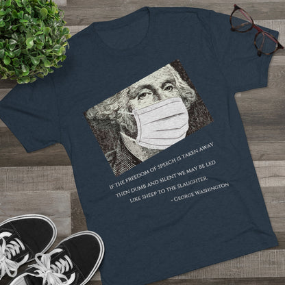 Washington's Warning - Tri-Blend T-shirt