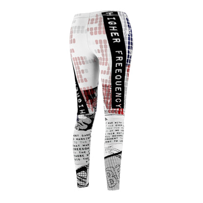 Combo Conspiracy / Higher Freequency - Women's Cut & Sew Casual Leggings